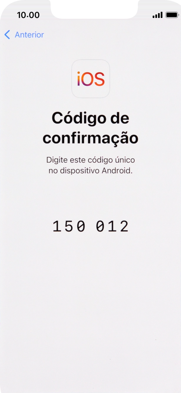 Siga as indicações no ecrã e na app 