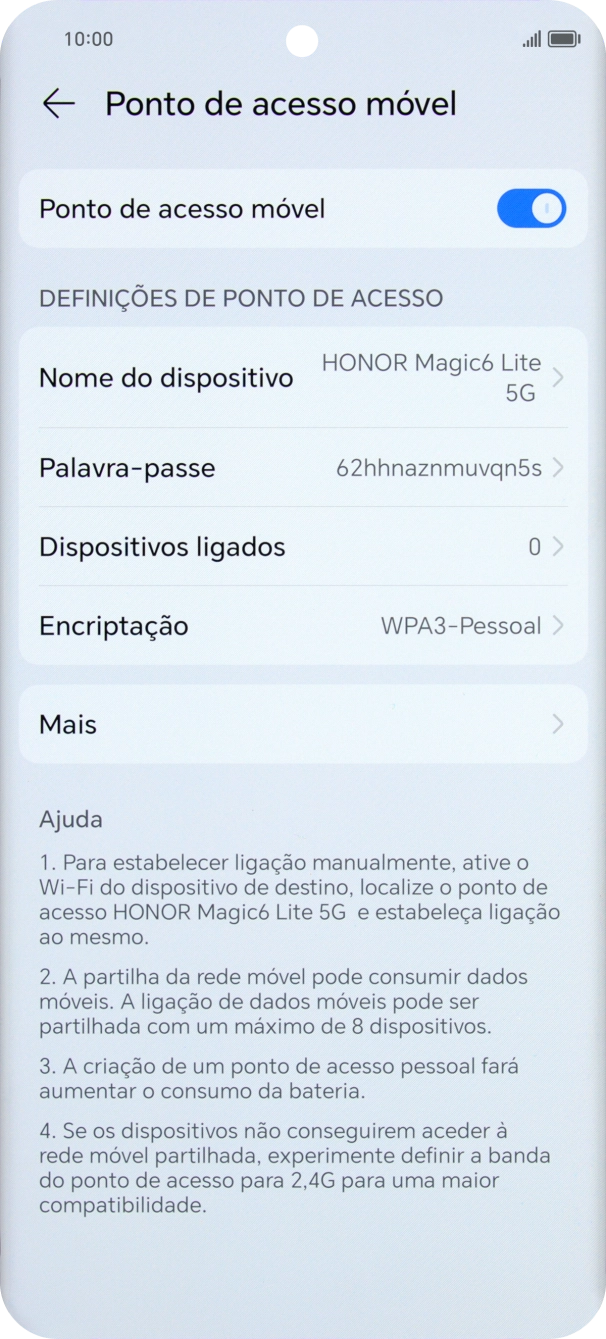 Para voltar ao ecrã inicial, deslize o dedo de baixo para cima a partir da base do ecrã.