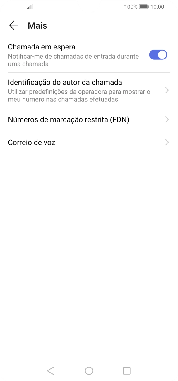 Prima Correio de voz.