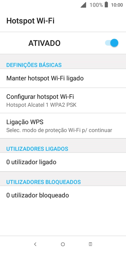 Prima a tecla de início para terminar e voltar ao ecrã inicial.