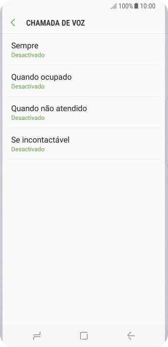 Prima a tecla de início para terminar e voltar ao ecrã inicial.