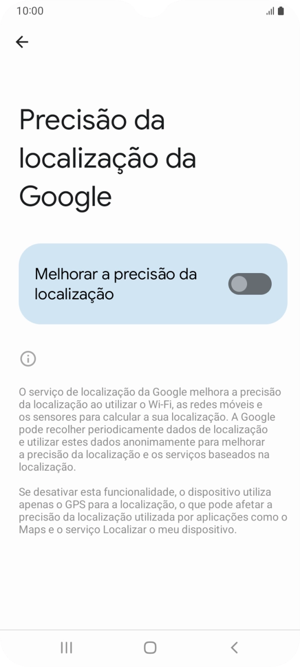 Se premir o indicador junto a 