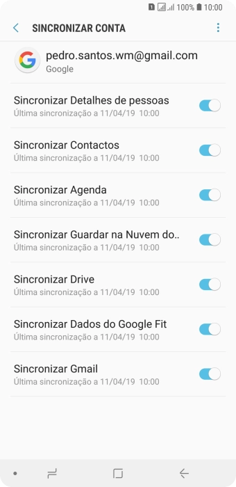 Prima a tecla de início para terminar e voltar ao ecrã inicial.