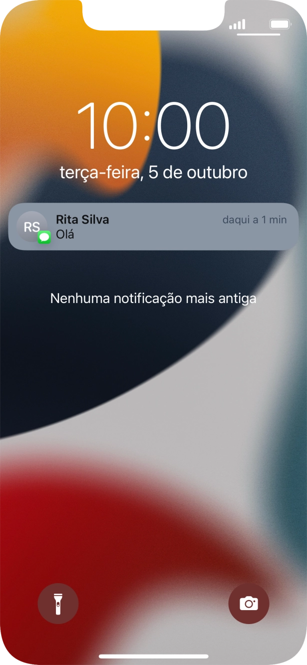 Prima a notificação pretendida e siga as indicações no ecrã para utilizar a função escolhida.