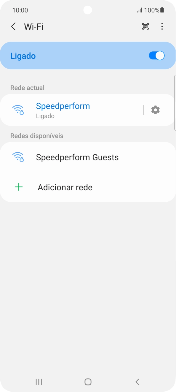 Prima a tecla de início para terminar e voltar ao ecrã inicial.
