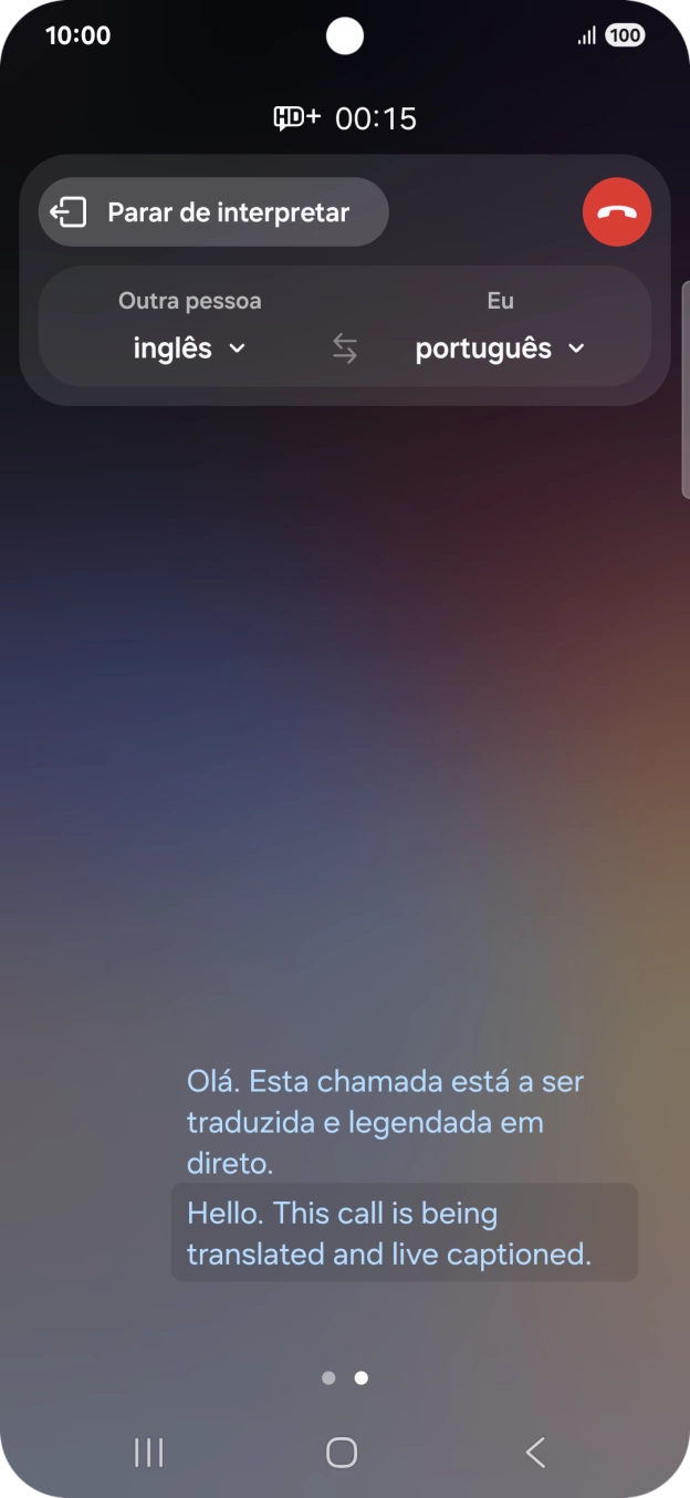 Siga as indicações no ecrã para escolher as definições pretendidas e utilizar a função.