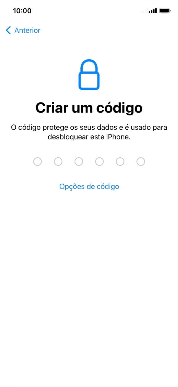 Prima Opções de código.