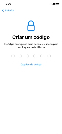 Prima Opções de código.