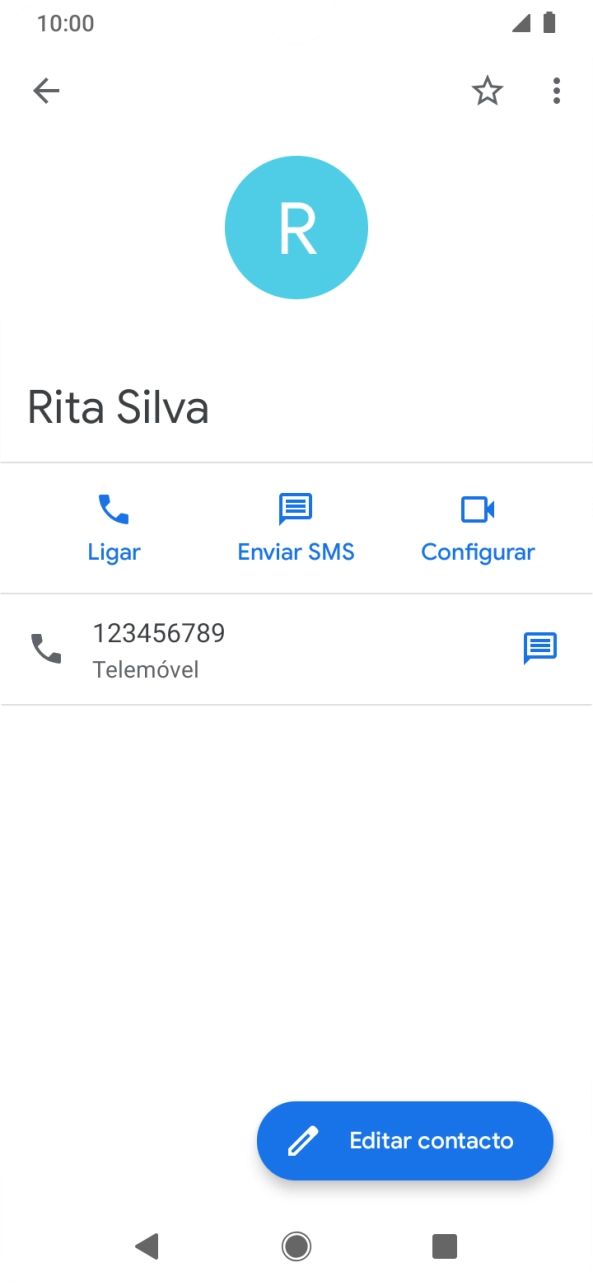 Prima a tecla de início para terminar e voltar ao ecrã inicial.