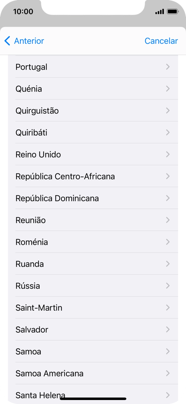 Prima o país pretendido.