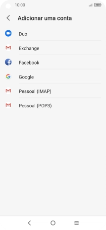 Prima Pessoal (IMAP).