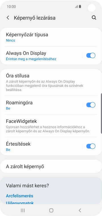 A befejezéshez, és ahhoz, hogy visszatérhess a főképernyőhöz, nyomd meg a főgombot.