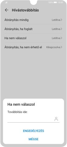 Írd be a +36709090999 számot, és válaszd az ENGEDÉLYEZÉS lehetőséget.