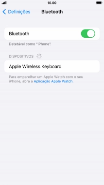 Prima o dispositivo Bluetooth pretendido e siga as indicações no ecrã para emparelhar o dispositivo pretendido com o telefone.