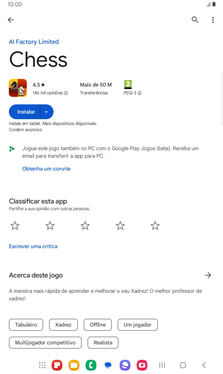 Prima a tecla de início para terminar e voltar ao ecrã inicial.