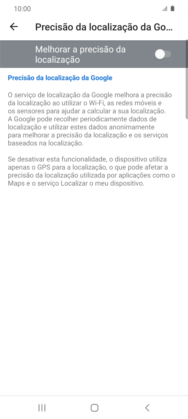 Se premir o indicador junto a 