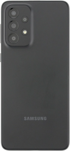 Imagen 2: Vista posterior del Samsung Galaxy A33 5G - Black