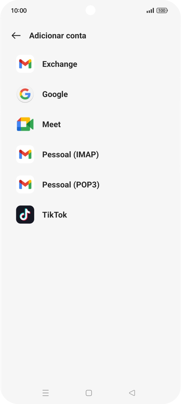 Prima Pessoal (IMAP).