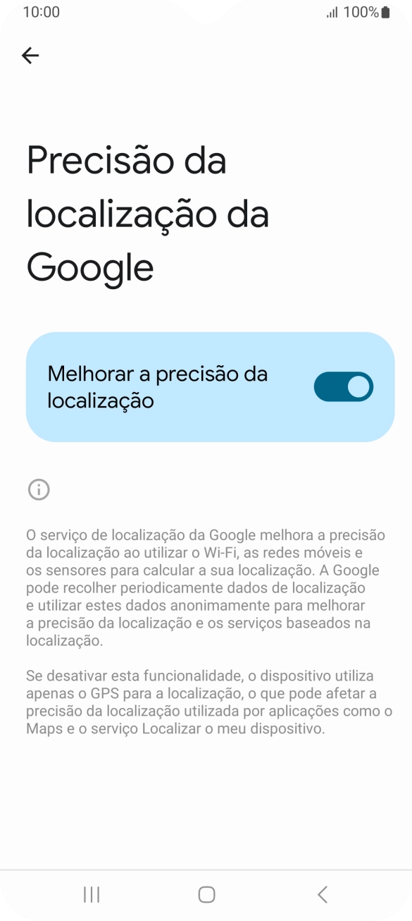 Se premir o indicador junto a 