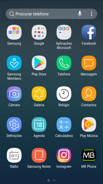 Prima Samsung.