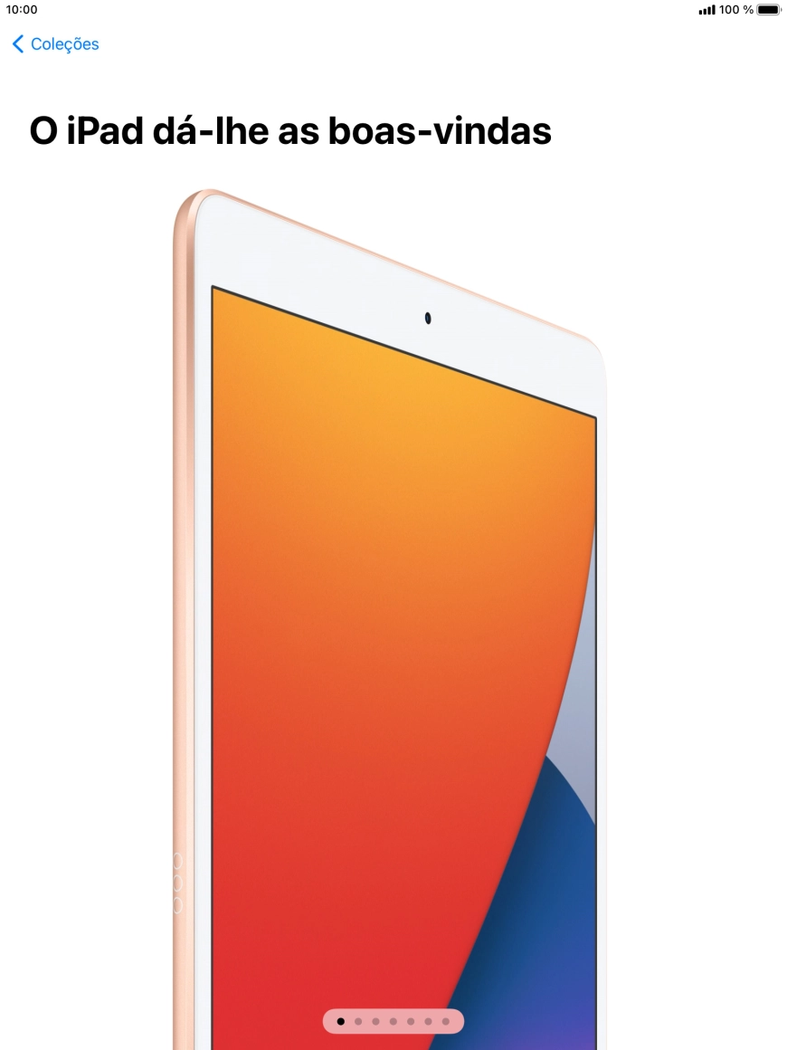 Prima a tecla de início para terminar e voltar ao ecrã inicial.