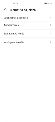 Húzd az ujjad felfelé a kijelző aljáról, hogy visszatérj a kezdőképernyőhöz.