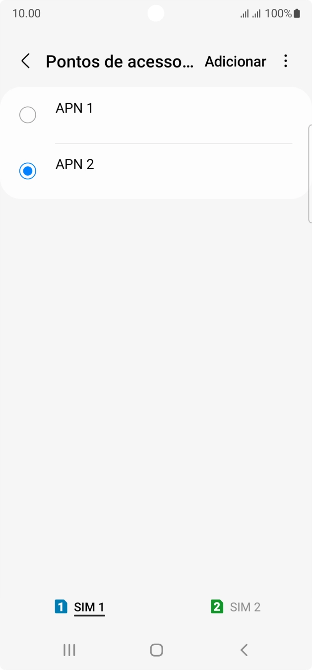 Prima a tecla de início para terminar e voltar ao ecrã inicial.
