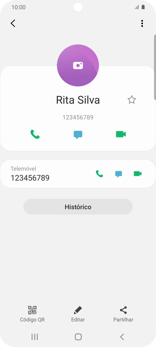 Prima a tecla de início para terminar e voltar ao ecrã inicial.