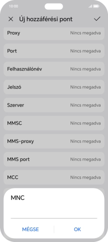 Írd be azt, hogy 70, és válaszd az OK lehetőséget.