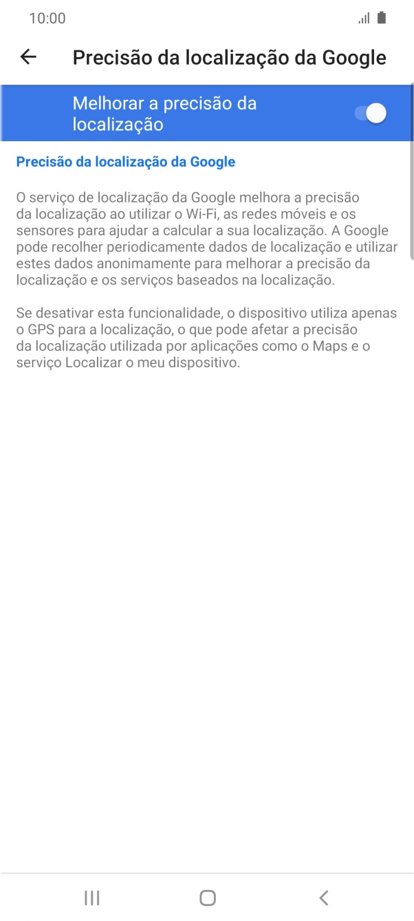 Se premir o indicador junto a 