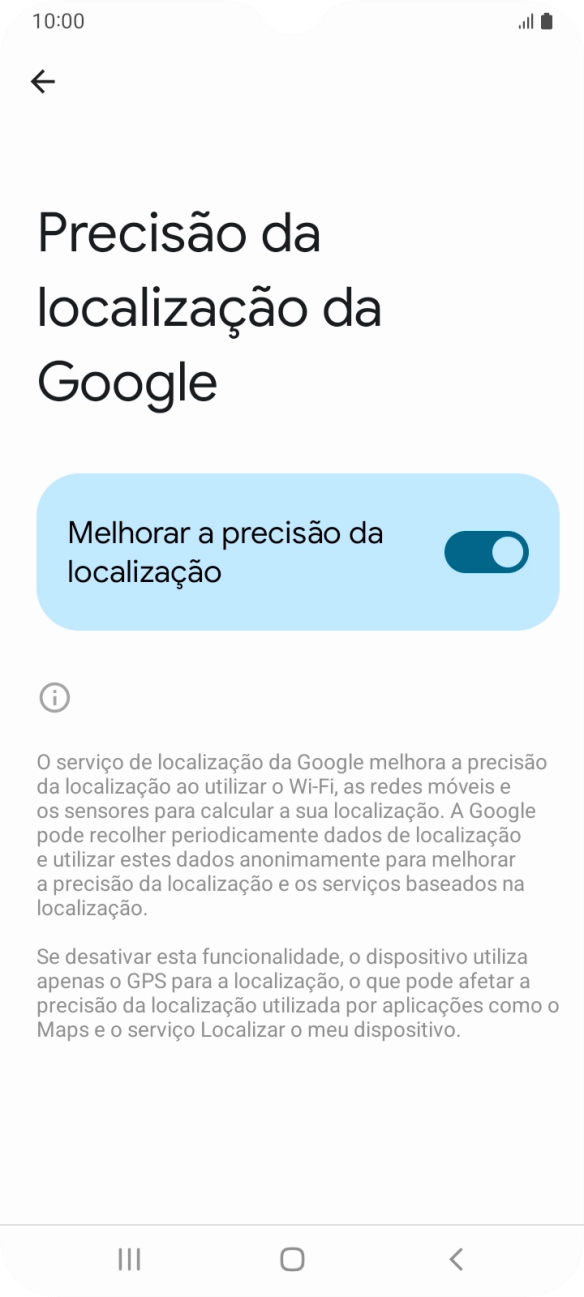 Se premir o indicador junto a 