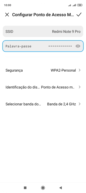 Prima o campo junto a 