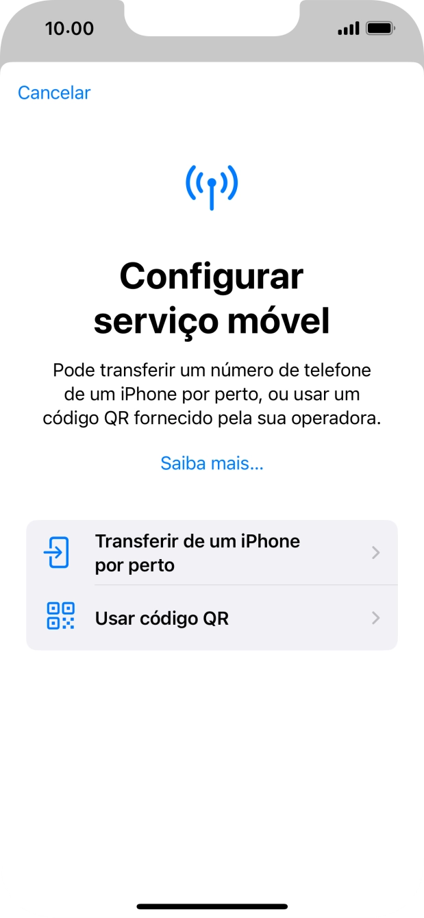 Prima Usar código QR.