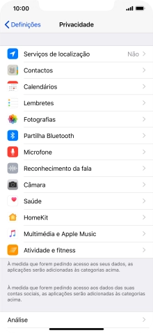 Prima Serviços de localização.
