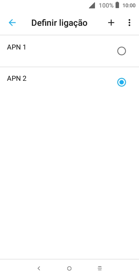 Prima a tecla de início para terminar e voltar ao ecrã inicial.
