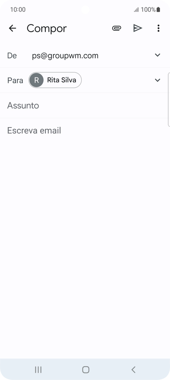 Prima Assunto e introduza o assunto pretendido.