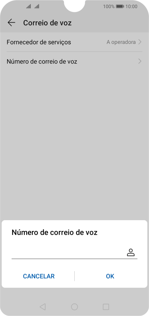 Introduza 123 e prima OK.