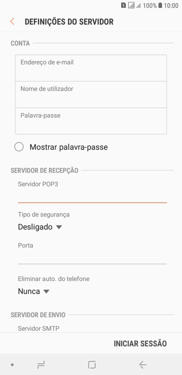 Prima a lista suspensa sob 
