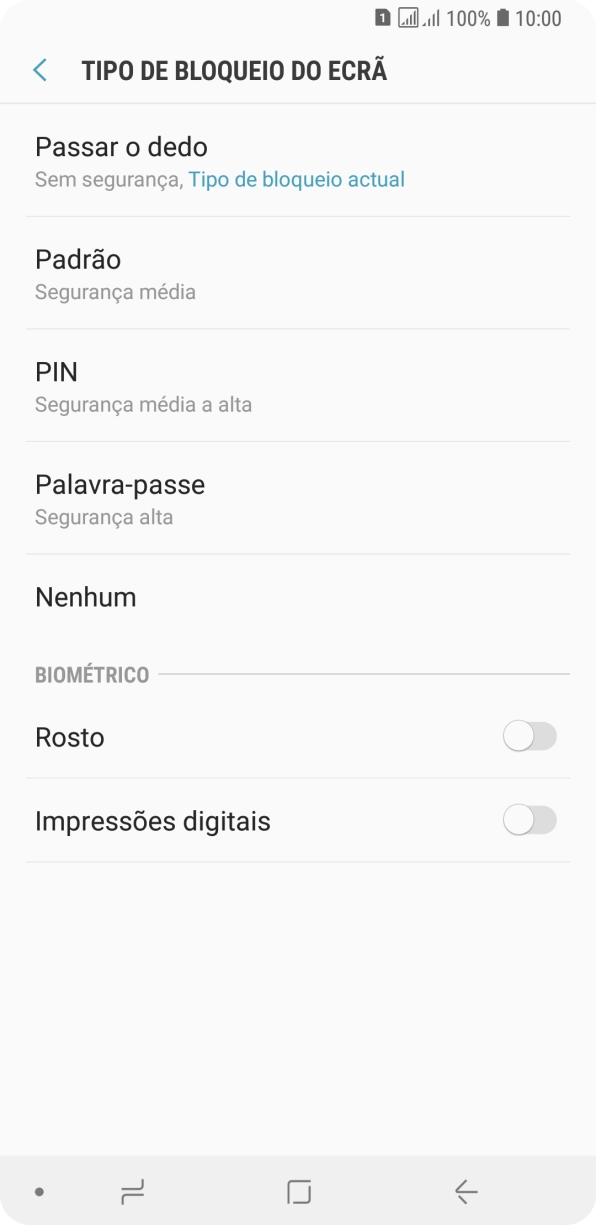 Prima Impressões digitais.