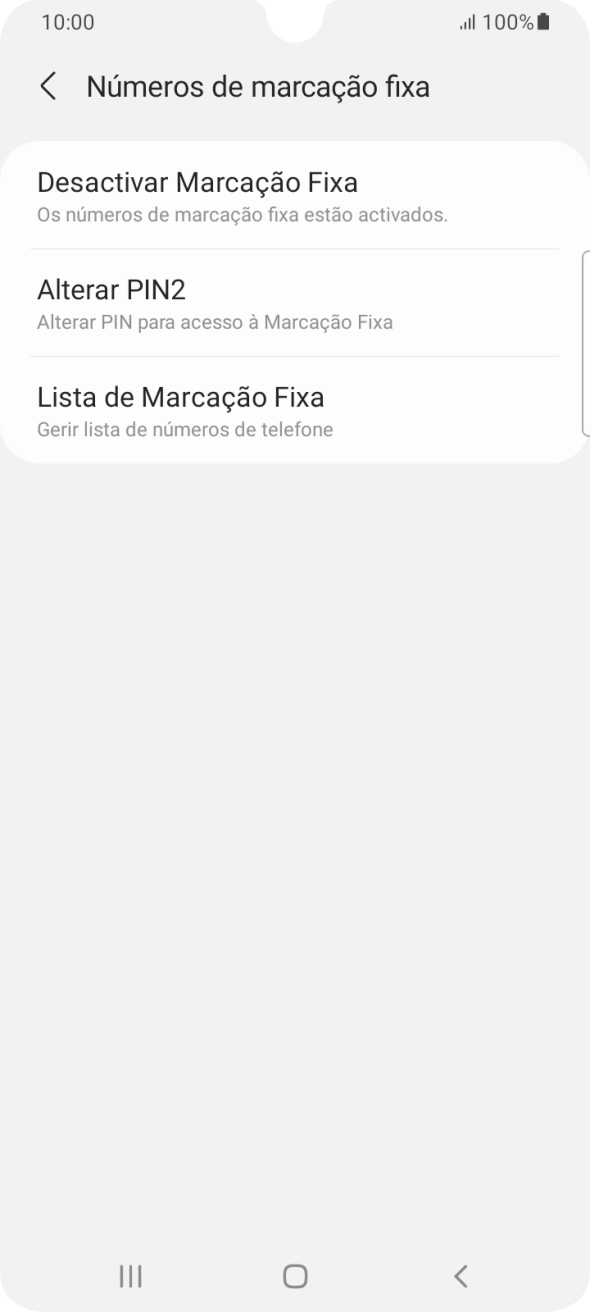 Prima Desactivar Marcação Fixa.