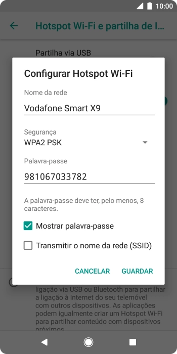 Prima o campo sob 