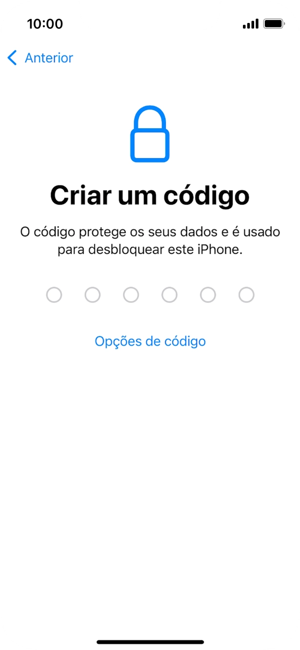 Prima Opções de código.