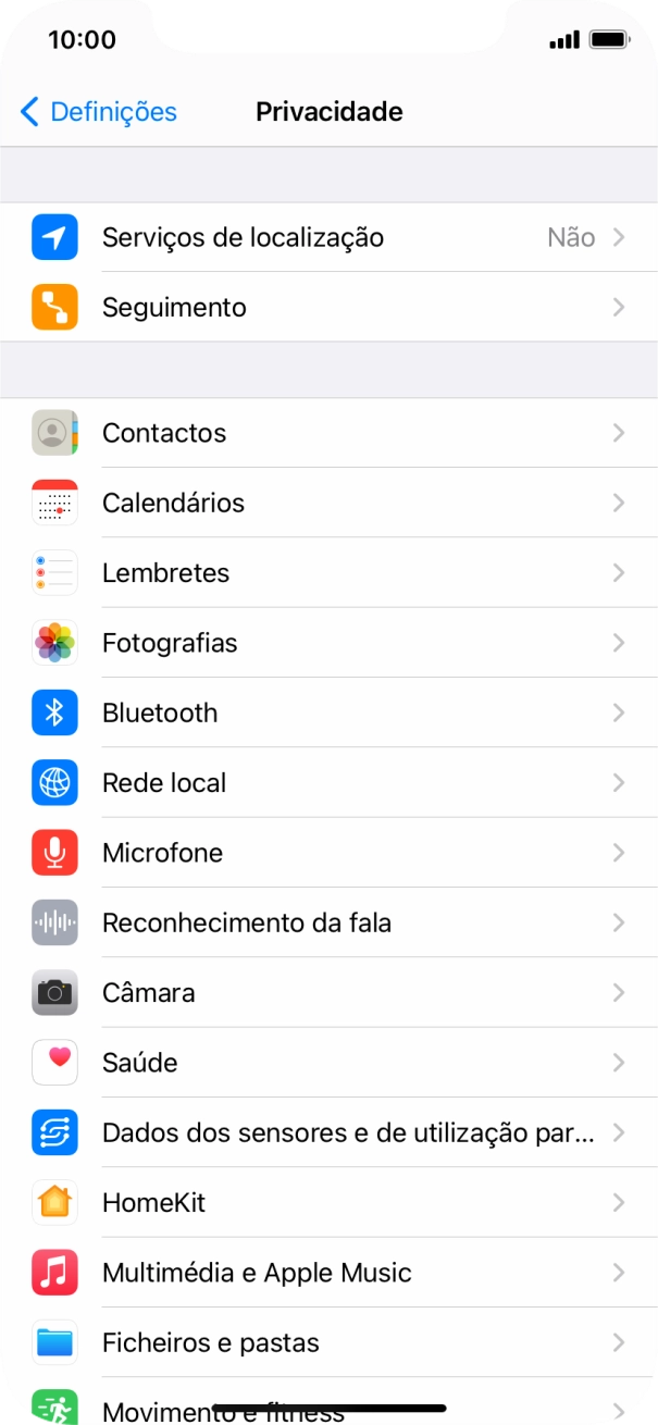 Prima Serviços de localização.