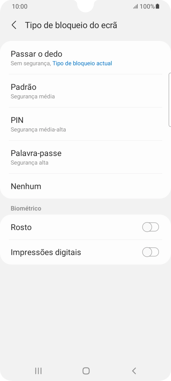 Prima Impressões digitais.