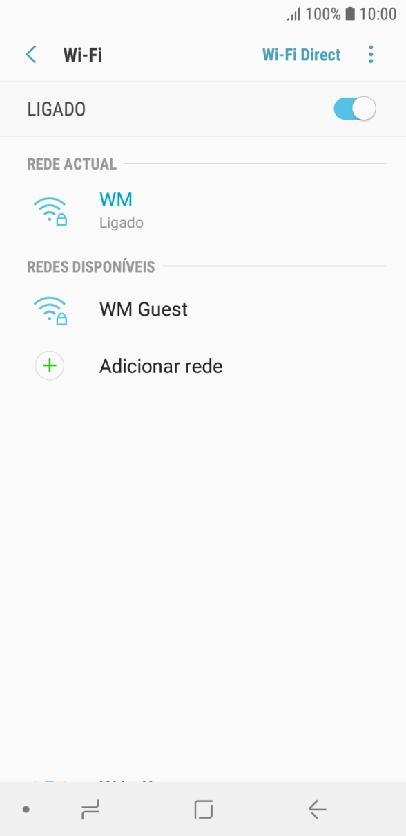 Prima a tecla de início para terminar e voltar ao ecrã inicial.