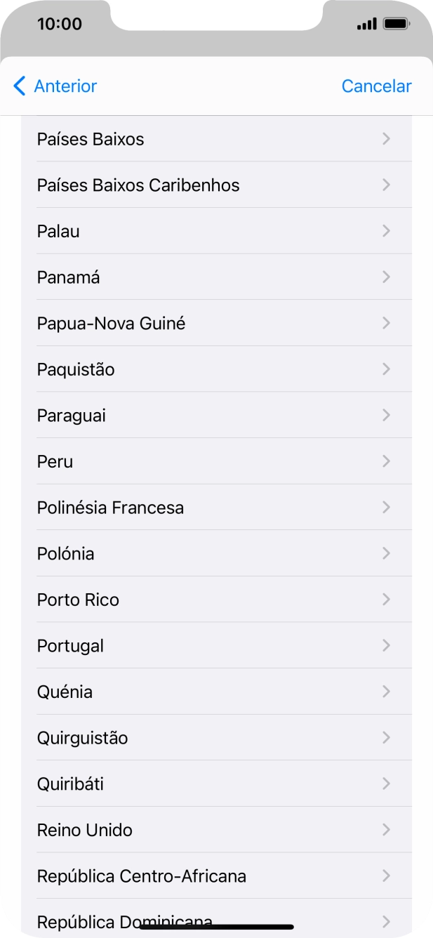 Prima o país pretendido.