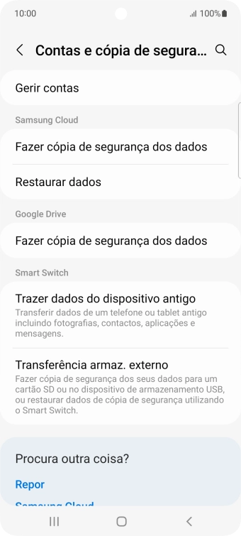 Prima Gerir contas.