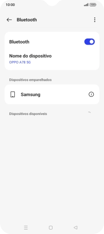 Prima a tecla de início para terminar e voltar ao ecrã inicial.