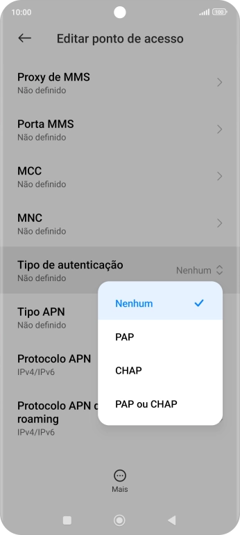 Prima Nenhum.