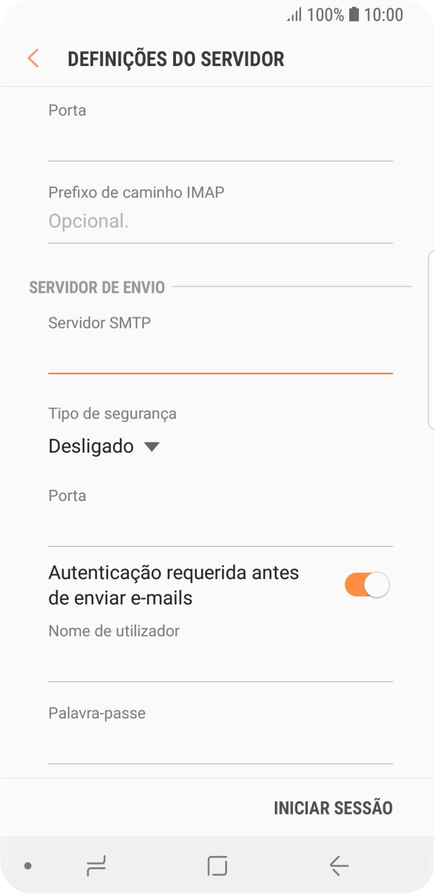 Prima a lista suspensa sob 